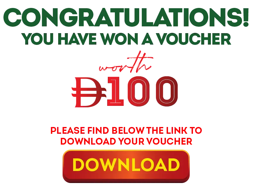 Congratulations - AED 100 Voucher