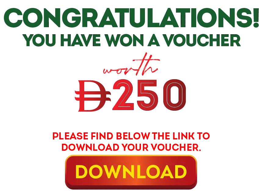 Congratulations - AED 250 Voucher